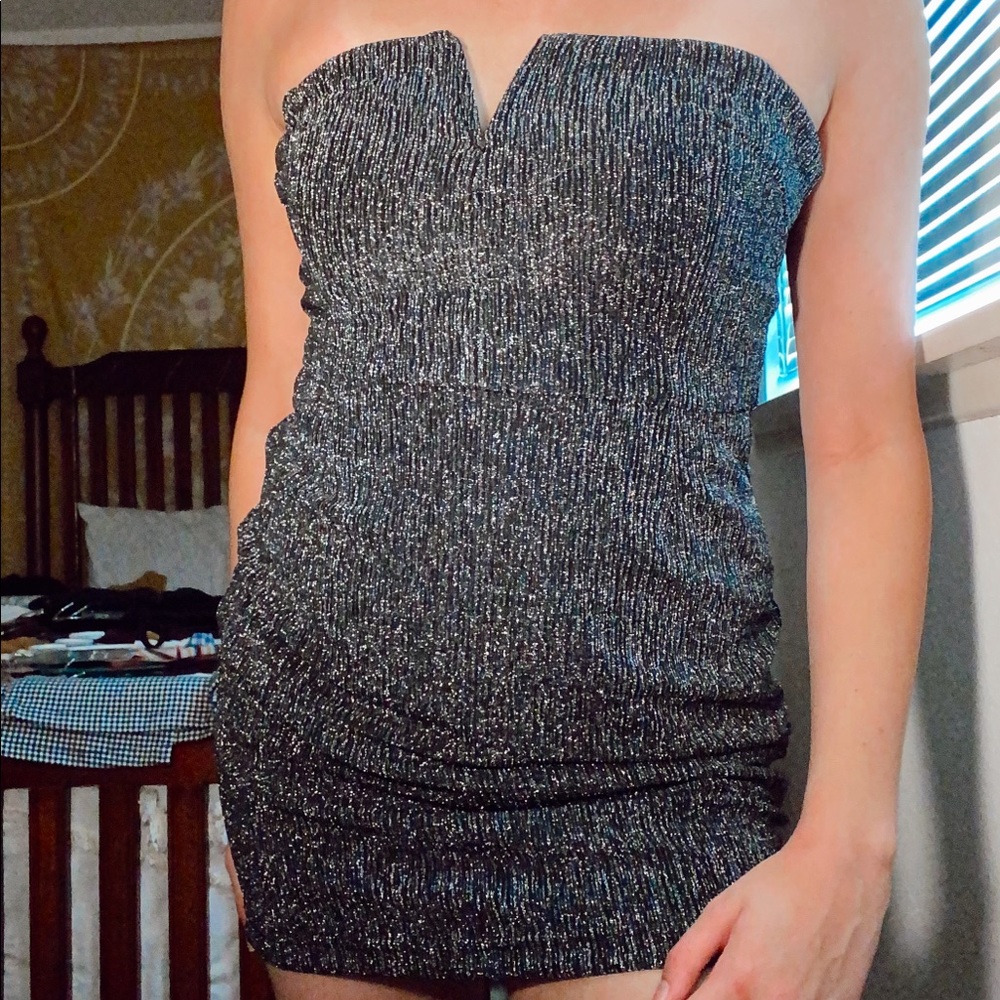 Pacsun Sparkly Black Dress